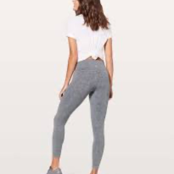 Lululemon Wunder Under High-Rise Tight 28" *Full-On Luxtreme Washed Moon Gray 6 - Picture 1 of 13